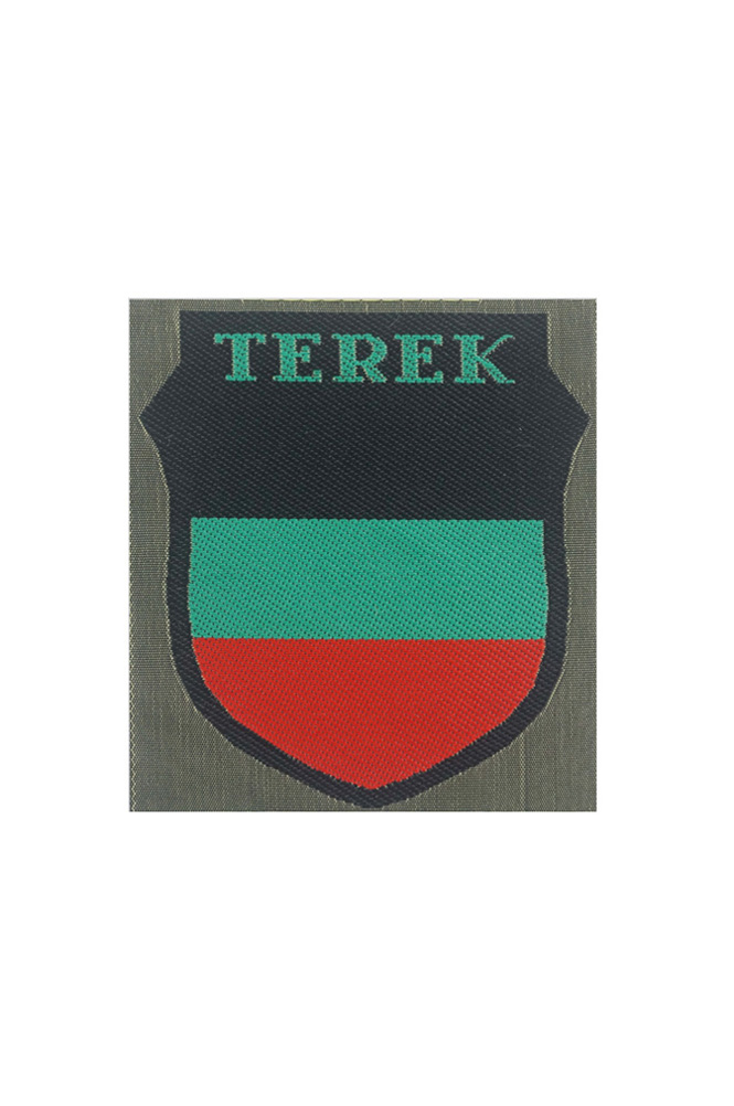 WW2 german badge,wehrmacht Sleeve badge,Luftwaffe Sleeve badge,SS Sleeve badge,Trerk Cossacks Volunteer insignia,german badge WWII,militaria german,WWII german,wehrmacht badge,Luftwaffe badge,SS badge,WWII military surplus,WWII german insignia,german sleeve badge,WW2 armshields,German Foreign Volunteer Armshields