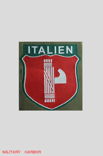 WW2 german badge,wehrmacht Sleeve badge,Luftwaffe Sleeve badge,SS Sleeve badge,Italien Volunteer insignia,german badge WWII,militaria german,WWII german,wehrmacht badge,Luftwaffe badge,SS badge,WWII military surplus,WWII german insignia,german sleeve badge,WW2 armshields,German Foreign Volunteer Armshields