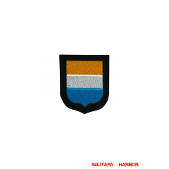 WWII German Dutch Volunteer's armshield Embroidery WW2 german badge,wehrmacht Sleeve badge,Luftwaffe Sleeve badge,SS Sleeve badge,Dutch Volunteer insignia,german badge WWII,militaria german,WWII german,wehrmacht badge,Luftwaffe badge,SS badge,WWII military surplus,WWII german insignia,german sleeve badge,WW2 armshields,German Foreign Volunteer Armshields