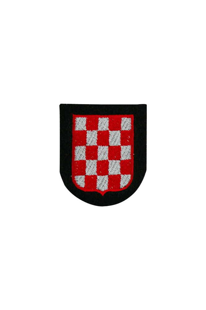 WW2 german badge,wehrmacht Sleeve badge,Luftwaffe Sleeve badge,SS Sleeve badge,Croatian Volunteer insignia,german badge WWII,militaria german,WWII german,wehrmacht badge,Luftwaffe badge,SS badge,WWII military surplus,WWII german insignia,german sleeve badge,WW2 armshields,German Foreign Volunteer Armshields