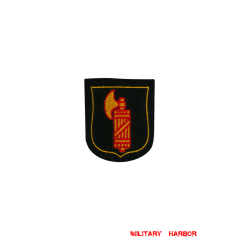 WWII German Italian Volunteer's armshield II Embroidery WW2 german badge,wehrmacht Sleeve badge,Luftwaffe Sleeve badge,SS Sleeve badge,Italian Volunteer insignia,german badge WWII,militaria german,WWII german,wehrmacht badge,Luftwaffe badge,SS badge,WWII military surplus,WWII german insignia,german sleeve badge,WW2 armshields,German Foreign Volunteer Armshields