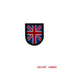 WWII German British Freecorp armshield Embroidery WW2 german badge,wehrmacht Sleeve badge,Luftwaffe Sleeve badge,SS Sleeve badge,British Freecorp insignia,german badge WWII,militaria german,WWII german,wehrmacht badge,Luftwaffe badge,SS badge,WWII military surplus,WWII german insignia,german sleeve badge,WW2 armshields,German Foreign Volunteer Armshields