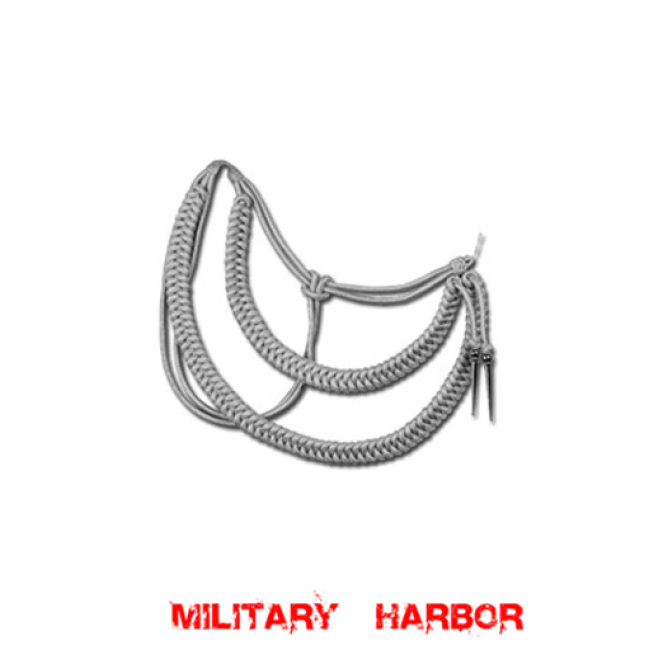 WWII German Officer Silver Dress Aiguillette WW2 german,SS,waffen SS,wehrmacht,Aiguillette,German Dress Aiguillette and Tresse,WW2 german militaria,WWII german,WW2 reproduction