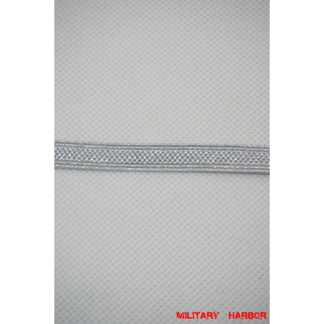 WWII German Luftwaffe Aluminum Silver NCO Tresse WW2 german,SS,waffen SS,wehrmacht,NCO Tresse,German Dress Aiguillette and Tresse,WW2 german militaria,WWII german,WW2 reproduction