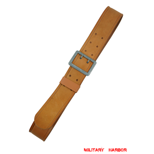 WWII German German Officer brown leather belt WW2 german,wehrmacht belt,german army,heer,german belt,German Belt and Buckle,WW2 german militaria,WWII german,WW2 reproduction
