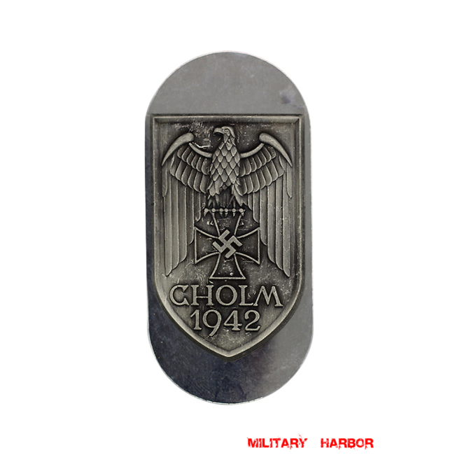 WWII German Cholm Shield WW2 german medal,SS insignia,Imperial German badge,german badge,campaign shield,german medals WWII,german insignia,WW2 german medals,WW2 medals,WW2 order,german order,German Battle Shields