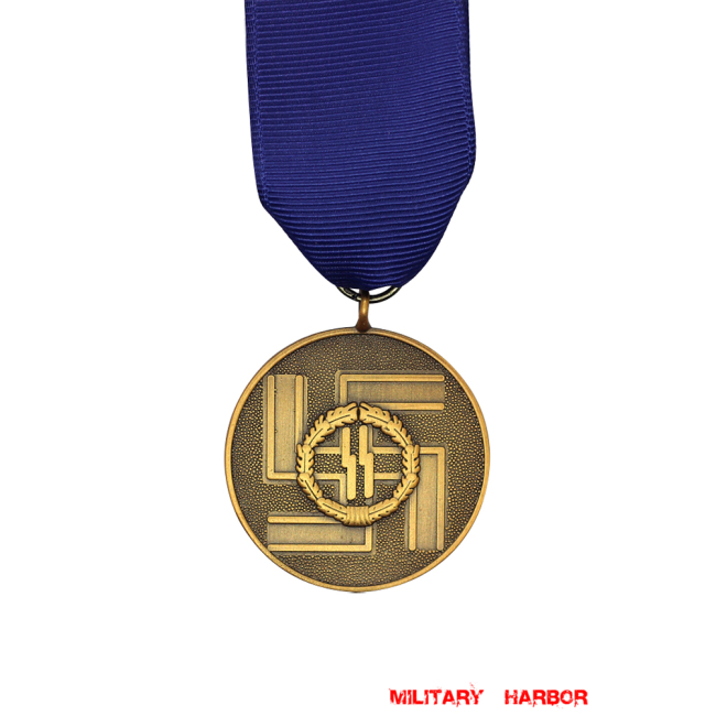 WWII German SS Long Service Award (8 Years) WW2 german medal,SS insignia,Imperial German badge,german badge,long seriver order,german medals WWII,german insignia,WW2 german medals,WW2 medals,WW2 order,german order,German Long Service Awards