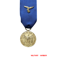 WWII German Luftwaffe 12 Years Service Medal WWII German Luftwaffe 12 Years Service Medal
