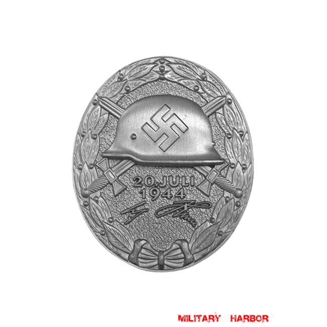 1944 Wound Badge in Silver WW2 german medal,SS insignia,Imperial German badge,german badge,Wound Badge,german medals WWII,german insignia,WW2 german medals,WW2 medals,WW2 order,german order,German Wound Awards