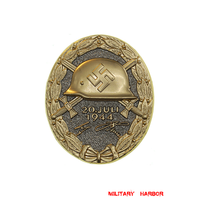 1944 Wound Badge in Gold WW2 german medal,SS insignia,Imperial German badge,german badge,Wound Badge,german medals WWII,german insignia,WW2 german medals,WW2 medals,WW2 order,german order,German Wound Awards