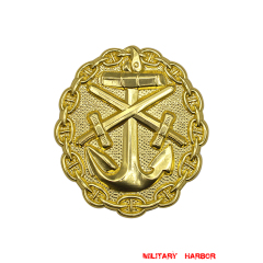 Imperial German Naval Wound Badge in Gold WW2 german medal,SS insignia,Imperial German badge,german badge,Wound Badge,german medals WWII,german insignia,WW2 german medals,WW2 medals,WW2 order,german order,German Wound Awards
