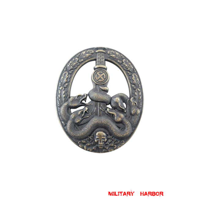 Anti-Partisan War Badge in Bronze WW2 german medal,SS insignia,Imperial German badge,german badge,Anti Partisan,german medals WWII,german insignia,WW2 german medals,WW2 medals,WW2 order,german order,German Combat and Service Awards
