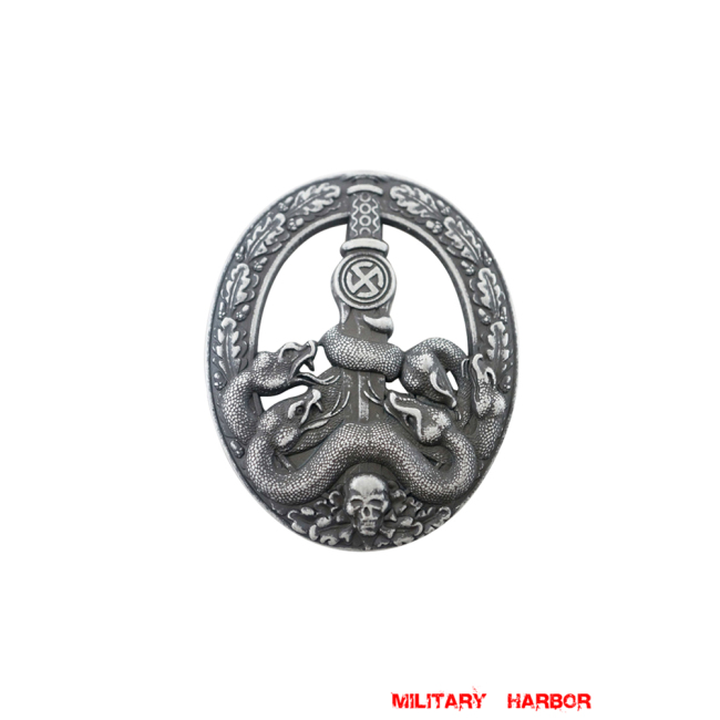 Anti-Partisan War Badge in Silver (Antique Finish) WW2 german medal,SS insignia,Imperial German badge,german badge,Anti Partisan,german medals WWII,german insignia,WW2 german medals,WW2 medals,WW2 order,german order,German Combat and Service Awards