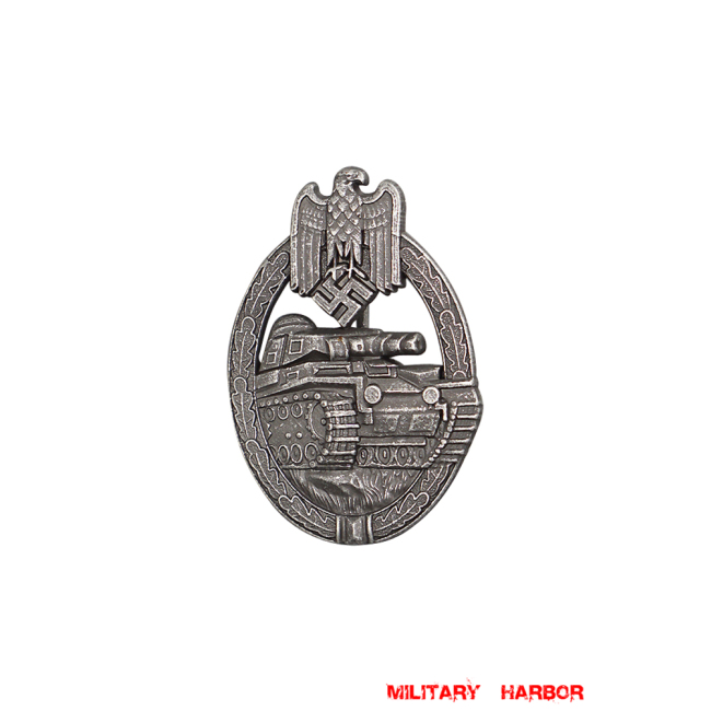 Panzer Assault Badge in Antique Silver(MM:AS ) WW2 german medal,SS insignia,Imperial German badge,german badge,Panzer Assault,german medals WWII,german insignia,WW2 german medals,WW2 medals,WW2 order,german order,German Combat and Service Awards
