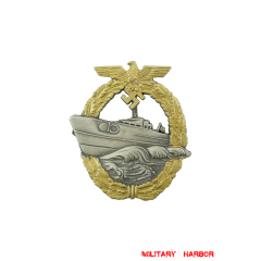 E-boat Badge Late Version WW2 german medal,SS insignia,Imperial German badge,german badge,E-Boat War,german medals WWII,german insignia,WW2 german medals,WW2 medals,WW2 order,german order,German Combat and Service Awards