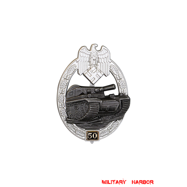 Panzer Assault Badge 50 Engagements WW2 german medal,SS insignia,Imperial German badge,german badge,Panzer Assault,german medals WWII,german insignia,WW2 german medals,WW2 medals,WW2 order,german order,German Combat and Service Awards