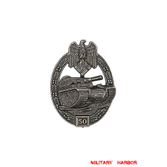 Panzer Assault Badge 50 Engagements (Antique Finish) WW2 german medal,SS insignia,Imperial German badge,german badge,Tank Destruction,german medals WWII,german insignia,WW2 german medals,WW2 medals,WW2 order,german order,German Combat and Service Awards