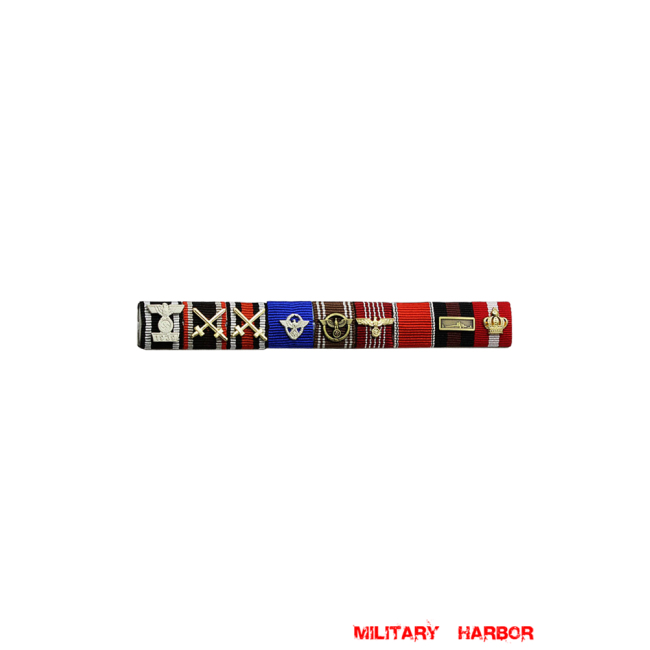 WWII German Chief of The Criminal Police Arthur Nebe's Ribbon bar WW2 german medal,SS insignia,wehrmacht badge,ribbon bar,german ribbon,german medals WWII,german insignia,WW2 german medals,WW2 medals,german ribbon bar,WW2 order,german order,Ribbon bar set