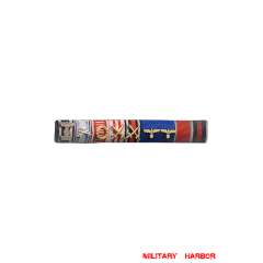 WWII German Field Marshal Ferdinand Schörner's Ribbon bar WW2 german medal,SS insignia,wehrmacht badge,ribbon bar,german ribbon,german medals WWII,german insignia,WW2 german medals,WW2 medals,german ribbon bar,WW2 order,german order,Ribbon bar set