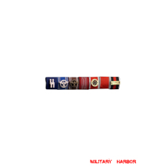 WWII German Heinrich Luitpold Himmler's Ribbon bar WW2 german medal,SS insignia,wehrmacht badge,ribbon bar,german ribbon,german medals WWII,german insignia,WW2 german medals,WW2 medals,german ribbon bar,WW2 order,german order,Ribbon bar set