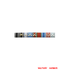 WWII German Siegmund Wilhelm Walther List's Ribbon bar WW2 german medal,SS insignia,wehrmacht badge,ribbon bar,german ribbon,german medals WWII,german insignia,WW2 german medals,WW2 medals,german ribbon bar,WW2 order,german order,Ribbon bar set