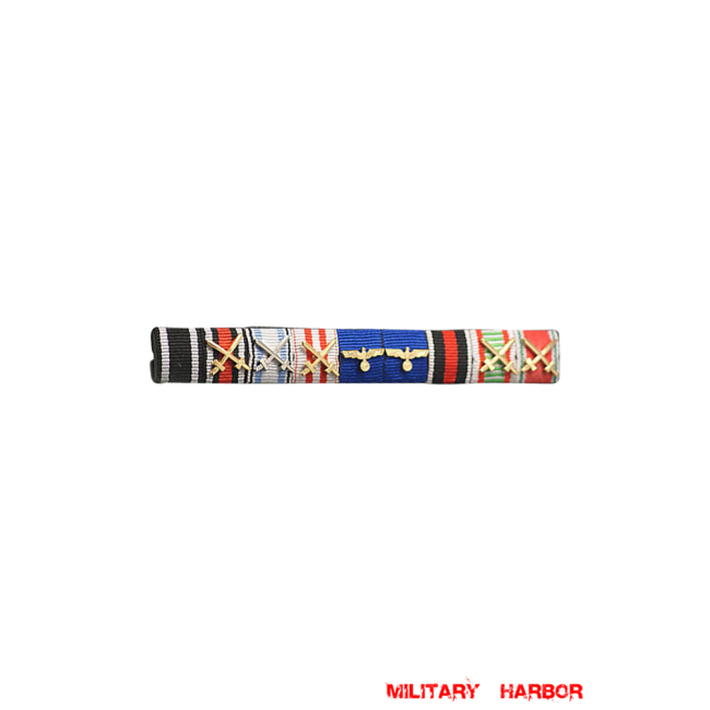 WWII German SS Oberstgruppenfuhrer Paul Hausser's Ribbon bar WW2 german medal,SS insignia,wehrmacht badge,ribbon bar,german ribbon,german medals WWII,german insignia,WW2 german medals,WW2 medals,german ribbon bar,WW2 order,german order,Ribbon bar set