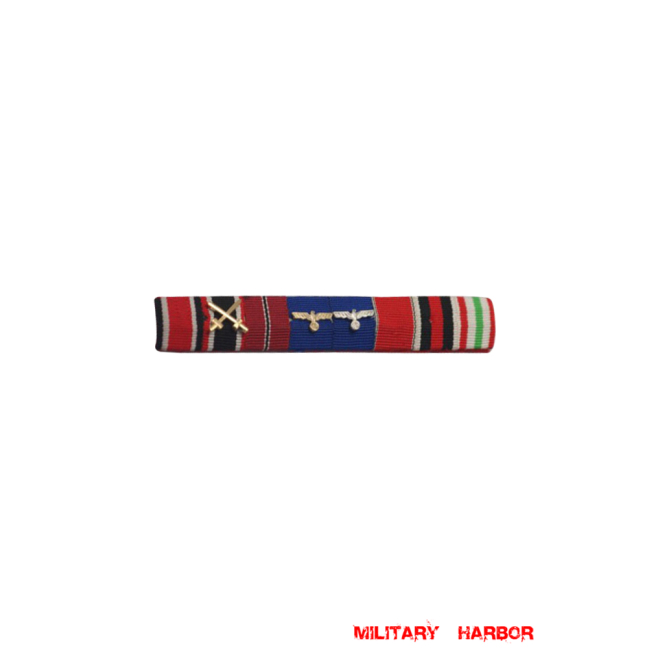 WWII German Ribbon Bar#12 WW2 german medal,SS insignia,wehrmacht badge,ribbon bar,german ribbon,german medals WWII,german insignia,WW2 german medals,WW2 medals,german ribbon bar,WW2 order,german order,Ribbon bar set