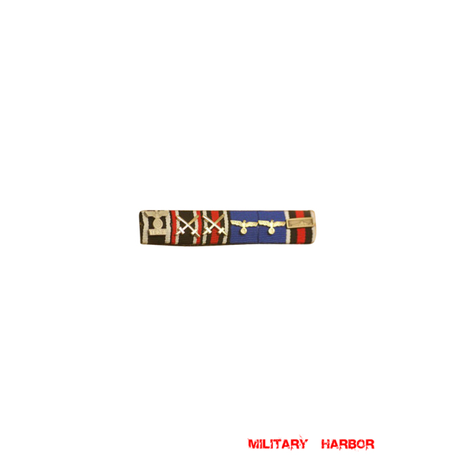 WWII German Ribbon Bar#21 WW2 german medal,SS insignia,wehrmacht badge,ribbon bar,german ribbon,german medals WWII,german insignia,WW2 german medals,WW2 medals,german ribbon bar,WW2 order,german order,Ribbon bar set