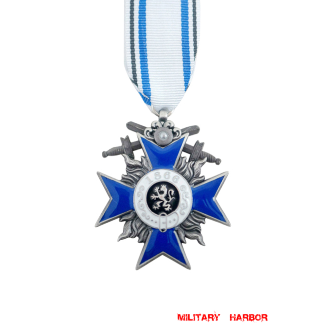 Bavarian Merit Cross 4th Class with Swords WW2 german medal,SS insignia,wehrmacht badge,german badge,merit cross,german medals WWII,german insignia,WW2 german medals,WW2 medals,WW2 order,german order,German War Honor and Merit Cross