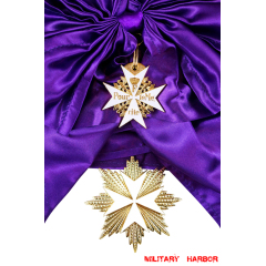 Prussian White enameled Pour le Merite Grand Cross Sash Badge WW2 german medal,SS insignia,wehrmacht badge,german badge,Merite Grand Cross,german medals WWII,german insignia,WW2 german medals,WW2 medals,WW2 order,german order,German War Honor and Merit Cross