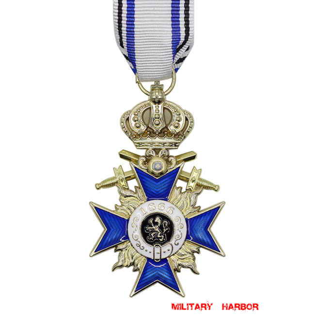 Bavarian Merit Cross 3rd Class with Crown and Swords WW2 german badge,SS insignia,Imperial German badge,german badge,Merit Cross,german medals WWII,german insignia,WW2 german medals,WW2 medals,WW2 order,german order,German Political and Party Awards,german medals,ww2 insignia,german badges