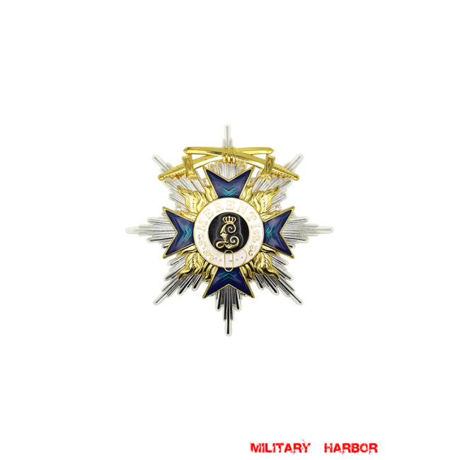 Breast Star of Order of the Bavarian Merit Cross with Swords WW2 german badge,SS insignia,Imperial German badge,german badge,Merit Cross,german medals WWII,german insignia,WW2 german medals,WW2 medals,WW2 order,german order,German Political and Party Awards,german medals,ww2 insignia,german badges