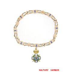 House Order of Hohenzollern with Swords Collar WW2 german badge,SS insignia,Imperial German badge,german badge,Merit Cross,german medals WWII,german insignia,WW2 german medals,WW2 medals,WW2 order,german order,German Political and Party Awards,german medals,ww2 insignia,german badges