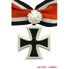 Knight's Cross with Oak Leaf WW2 german medal,SS insignia,wehrmacht badge,iron cross,knights cross,german medals WWII,german insignia,WW2 german medals,WW2 medals,WW2 order,german order,German Iron Cross
