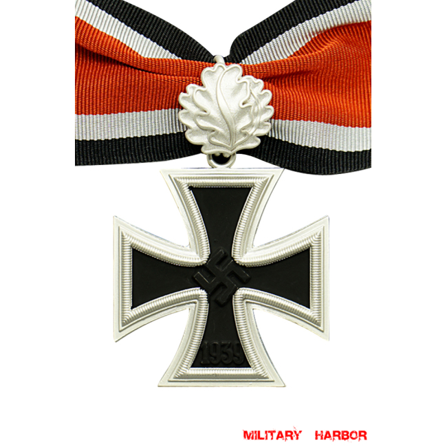 Knight's Cross with Oak Leaf WW2 german medal,SS insignia,wehrmacht badge,iron cross,knights cross,german medals WWII,german insignia,WW2 german medals,WW2 medals,WW2 order,german order,German Iron Cross