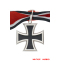 Three-Piece Knight's Cross with Oak Leaf WW2 german medal,SS insignia,wehrmacht badge,iron cross,knights cross,german medals WWII,german insignia,WW2 german medals,WW2 medals,WW2 order,german order,German Iron Cross