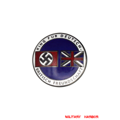 German British Union Lapel Pin German British Union Lapel Pin