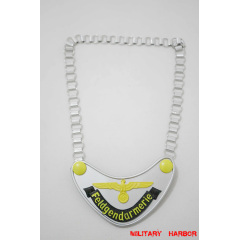 WWII German Heer Feldgendarmerie Gorget WWII German Heer Feldgendarmerie Gorget