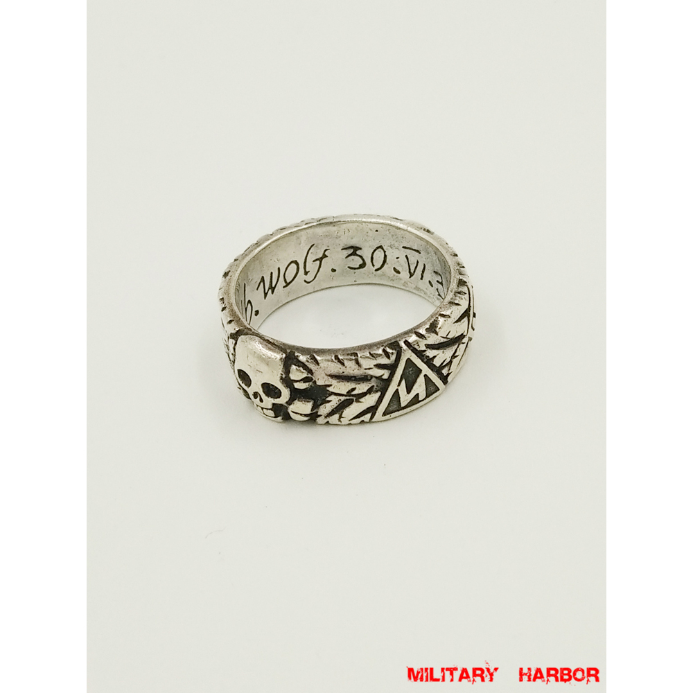 Ww2 Rings WWII German German SS Totenkopf RingRings -Military Harbor