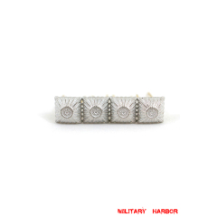 WWII German Rank Pips Cypher Silver 12mm For Shoulder Boards Collar Tabs 4pcs German Metal Cyphers,WW2 german,SS,waffen SS,wehrmacht,german Rank Pips,german badge WWII,militaria german,WWII german,wehrmacht badge,Luftwaffe badge,SS badge,german sleeve eagle,german eagle badge,ss eagle,wehrmacht badge,WWII military surplus,WWII german insignia,shoulderboards insignia,shoulderboards cyphers,shoulderboards pin,shoulderboards badge