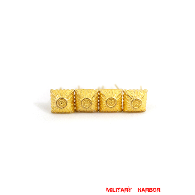WWII German Rank Pips Cypher Gold 12mm For Shoulder Boards Collar Tabs 4pcs German Metal Cyphers,WW2 german,SS,waffen SS,wehrmacht,german Rank Pips,german badge WWII,militaria german,WWII german,wehrmacht badge,Luftwaffe badge,SS badge,german sleeve eagle,german eagle badge,ss eagle,wehrmacht badge,WWII military surplus,WWII german insignia,shoulderboards insignia,shoulderboards cyphers,shoulderboards pin,shoulderboards badge