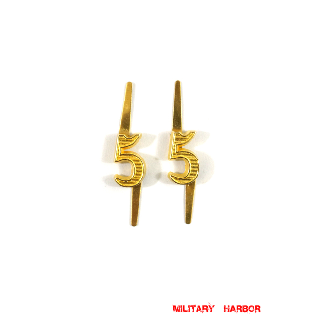 WWII German Officer General Shoulder Boards Cyphers Gold 18mm 5 2pcs German Metal Cyphers,WW2 german,waffen SS,wehrmacht,Shoulder Boards,german cyphers,german badge WWII,militaria german,WWII german,wehrmacht badge,Luftwaffe badge,SS badge,german sleeve eagle,german eagle badge,ss eagle,wehrmacht badge,WWII military surplus,WWII german insignia,shoulderboards insignia,shoulderboards cyphers,shoulderboards pin,shoulderboards badge