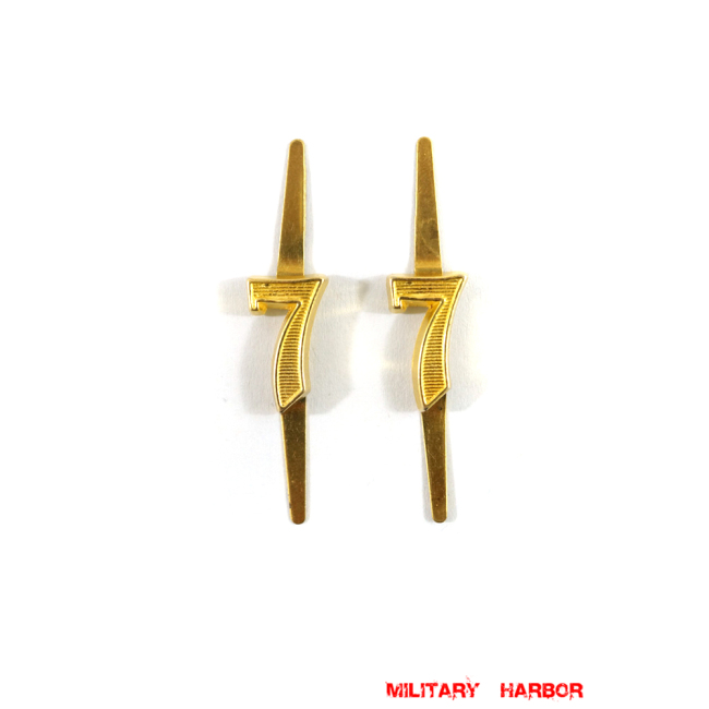 WWII German Officer General Shoulder Boards Cyphers Gold 18mm 7 2pcs German Metal Cyphers,WW2 german,waffen SS,wehrmacht,Shoulder Boards,german cyphers,german badge WWII,militaria german,WWII german,wehrmacht badge,Luftwaffe badge,SS badge,german sleeve eagle,german eagle badge,ss eagle,wehrmacht badge,WWII military surplus,WWII german insignia,shoulderboards insignia,shoulderboards cyphers,shoulderboards pin,shoulderboards badge