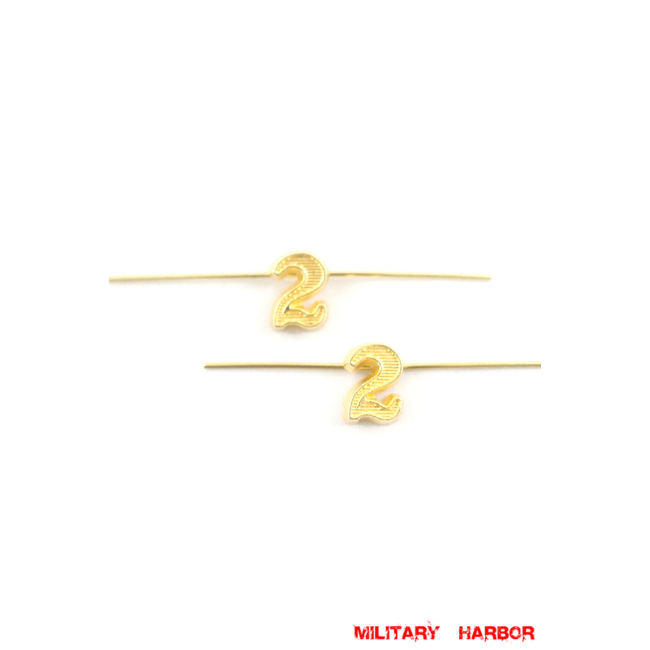 WWII German Officer General Shoulder Boards Cyphers Gold 13mm 2 2pcs German Metal Cyphers,WW2 german,waffen SS,wehrmacht,Shoulder Boards,german cyphers,german badge WWII,militaria german,WWII german,wehrmacht badge,Luftwaffe badge,SS badge,german sleeve eagle,german eagle badge,ss eagle,wehrmacht badge,WWII military surplus,WWII german insignia,shoulderboards insignia,shoulderboards cyphers,shoulderboards pin,shoulderboards badge