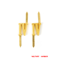 WWII German Shoulder Boards Cyphers Gold IV Dresden 18mm 2pcs German Metal Cyphers,WW2 german,waffen SS,wehrmacht,Shoulder Boards,german cyphers,german badge WWII,militaria german,WWII german,wehrmacht badge,Luftwaffe badge,SS badge,german sleeve eagle,german eagle badge,ss eagle,wehrmacht badge,WWII military surplus,WWII german insignia,shoulderboards insignia,shoulderboards cyphers,shoulderboards pin,shoulderboards badge