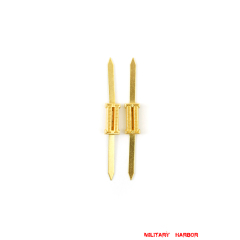 WWII German Shoulder Boards Cyphers Gold II Stettin 13mm 2pcs German Metal Cyphers,WW2 german,waffen SS,wehrmacht,Shoulder Boards,german cyphers,german badge WWII,militaria german,WWII german,wehrmacht badge,Luftwaffe badge,SS badge,german sleeve eagle,german eagle badge,ss eagle,wehrmacht badge,WWII military surplus,WWII german insignia,shoulderboards insignia,shoulderboards cyphers,shoulderboards pin,shoulderboards badge