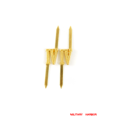 WWII German Shoulder Boards Cyphers Gold IV Dresden 13mm 2pcs German Metal Cyphers,WW2 german,waffen SS,wehrmacht,Shoulder Boards,german cyphers,german badge WWII,militaria german,WWII german,wehrmacht badge,Luftwaffe badge,SS badge,german sleeve eagle,german eagle badge,ss eagle,wehrmacht badge,WWII military surplus,WWII german insignia,shoulderboards insignia,shoulderboards cyphers,shoulderboards pin,shoulderboards badge