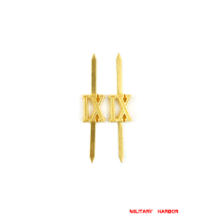 WWII German Shoulder Boards Cyphers Gold IX Kassel 13mm 2pcs WWII German Shoulder Boards Cyphers Gold IX Kassel 13mm 2pcs