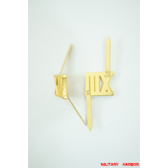 German Metal Cyphers,WW2 german,waffen SS,wehrmacht,Shoulder Boards,german cyphers,german badge WWII,militaria german,WWII german,wehrmacht badge,Luftwaffe badge,SS badge,german sleeve eagle,german eagle badge,ss eagle,wehrmacht badge,WWII military surplus,WWII german insignia,shoulderboards insignia,shoulderboards cyphers,shoulderboards pin,shoulderboards badge