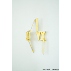 German Metal Cyphers,WW2 german,waffen SS,wehrmacht,Shoulder Boards,german cyphers,german badge WWII,militaria german,WWII german,wehrmacht badge,Luftwaffe badge,SS badge,german sleeve eagle,german eagle badge,ss eagle,wehrmacht badge,WWII military surplus,WWII german insignia,shoulderboards insignia,shoulderboards cyphers,shoulderboards pin,shoulderboards badge